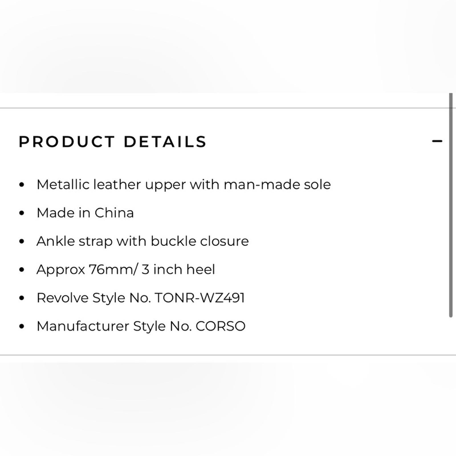 Tony Bianco Corso Heel