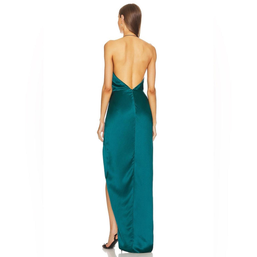 The Sei Halter Cowl Gown