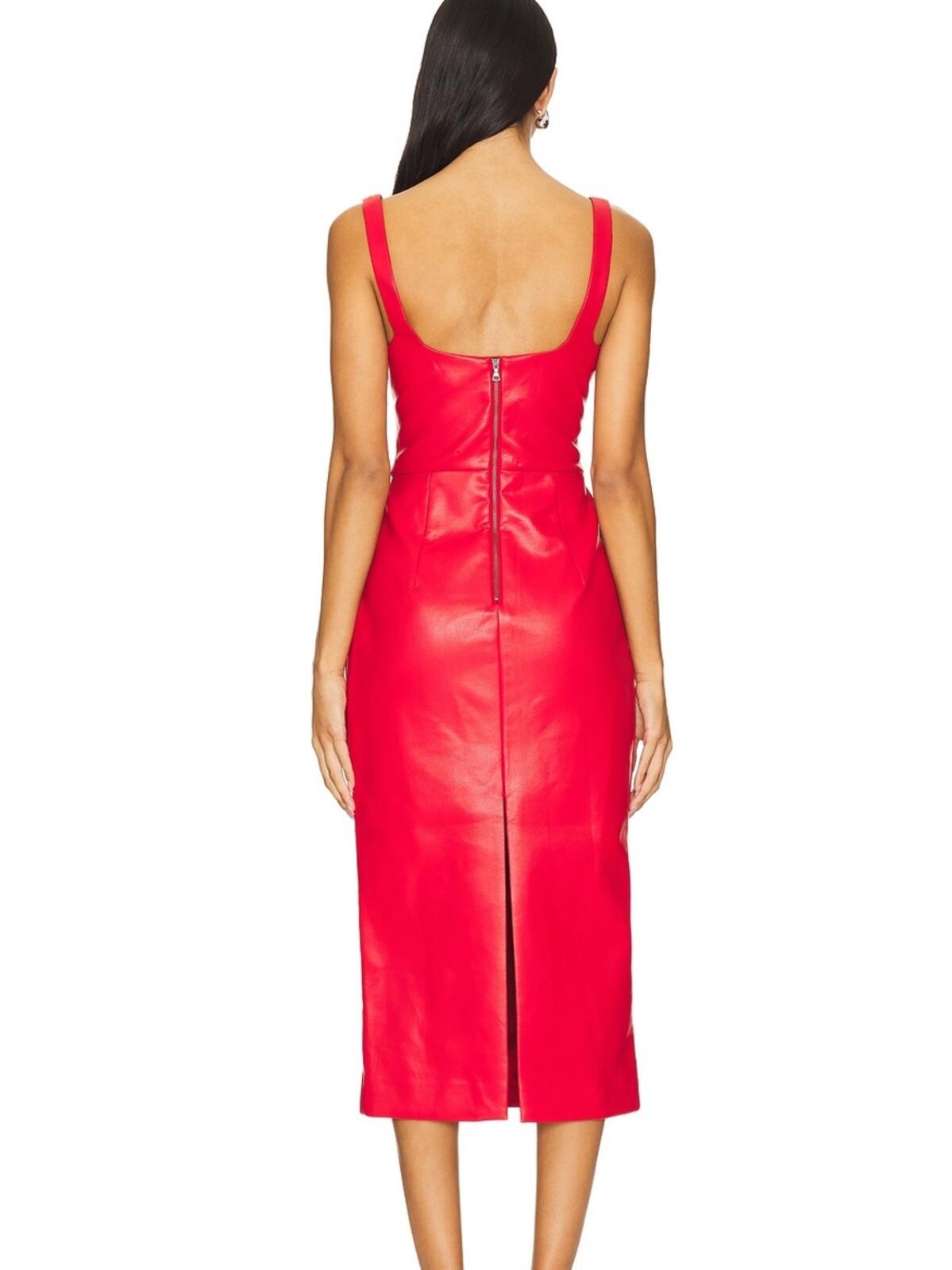 Bardot Kassy Faux Leather Dress