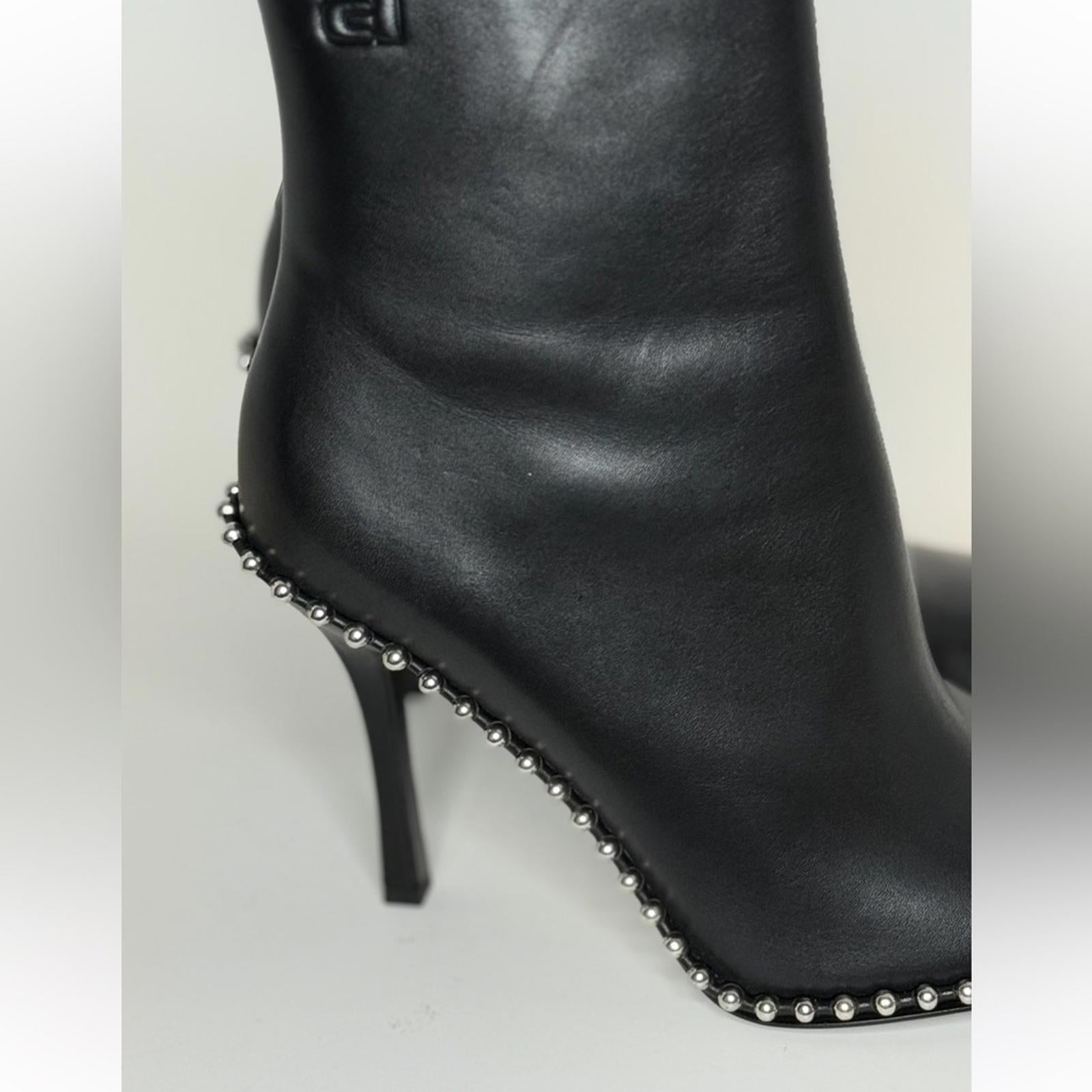 Alexander Wang 110mm stud-embellished Leather Ankle Boots