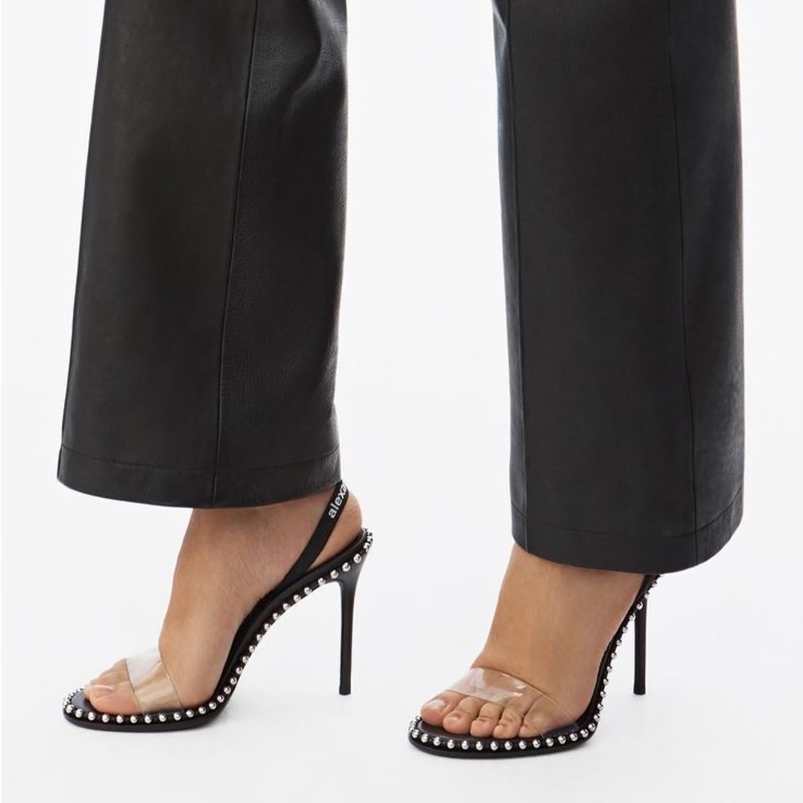 Alexander Wang Nova Logo Sandals
