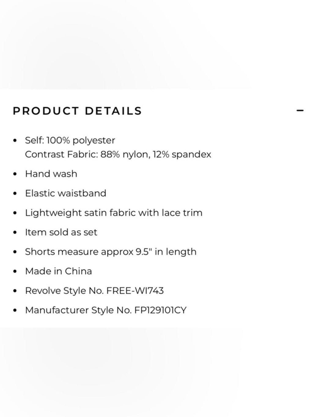 Free People x Intimately FP Midnight Muse Sleep Set