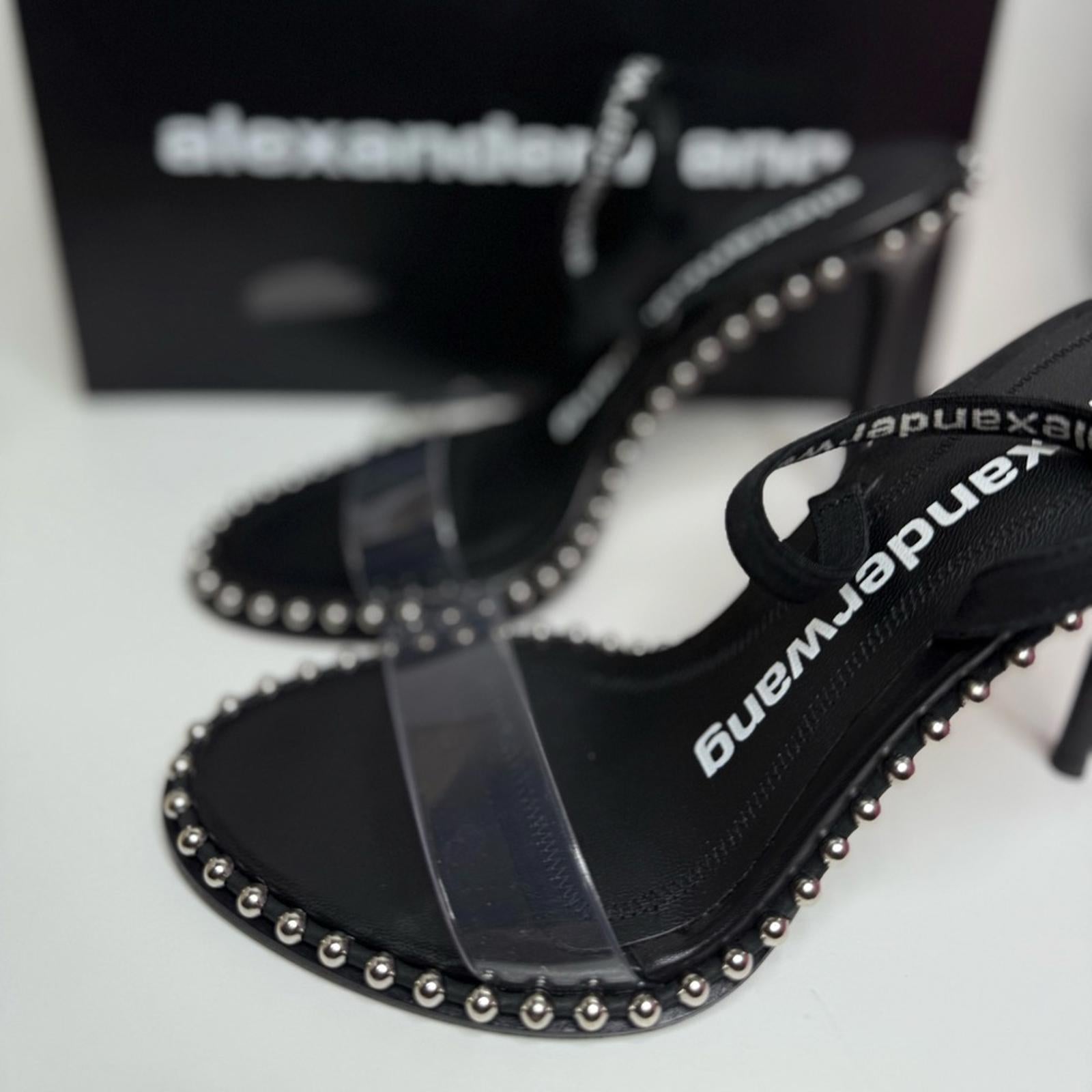 Alexander Wang Nova Logo Sandals