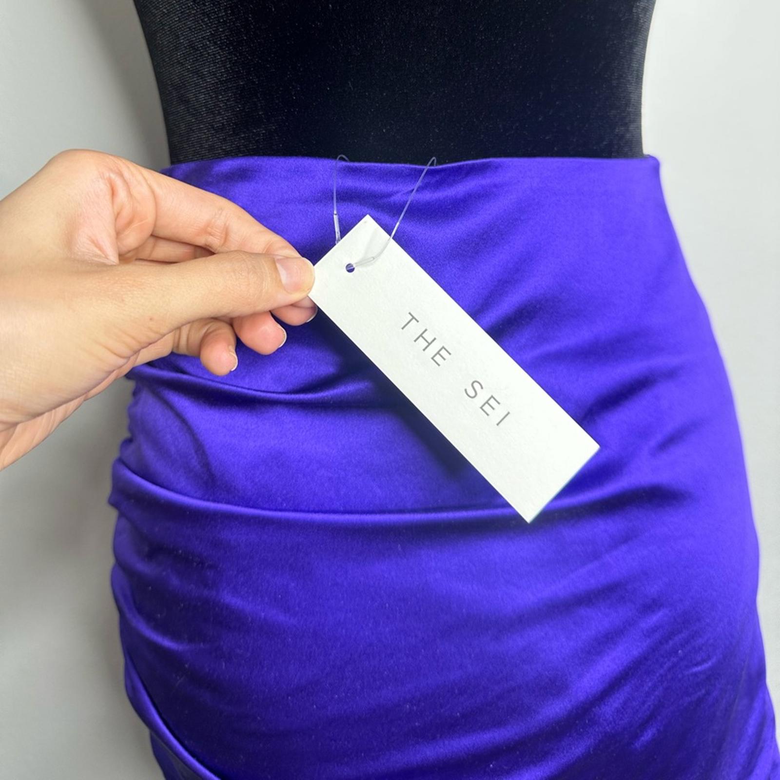 The Sei Ruched Mini Skirt