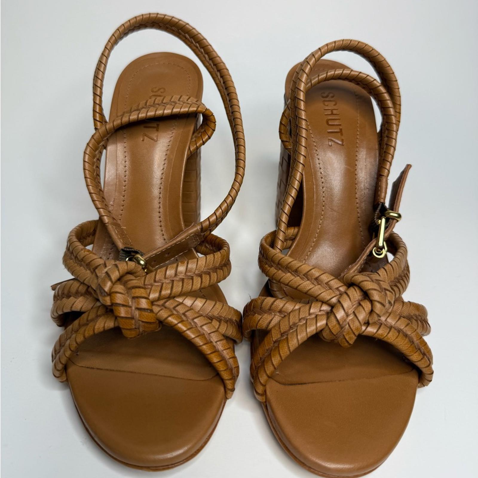 Schutz Kareena Woven Sandal