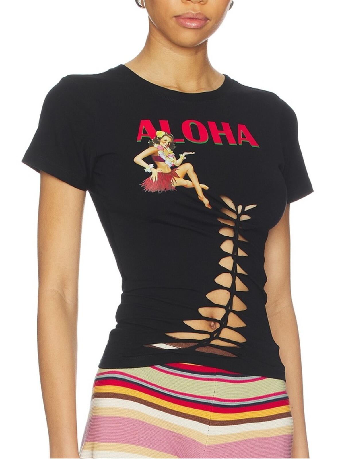 Leslie Amon Aloha Tee