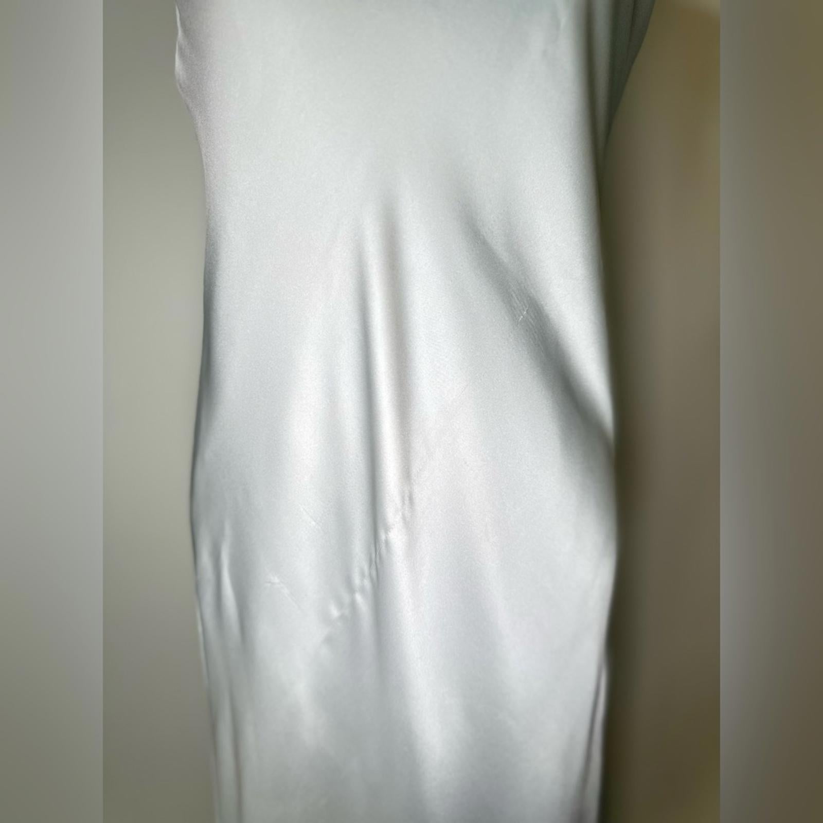 Norma Kamali Bias Strapless Gown