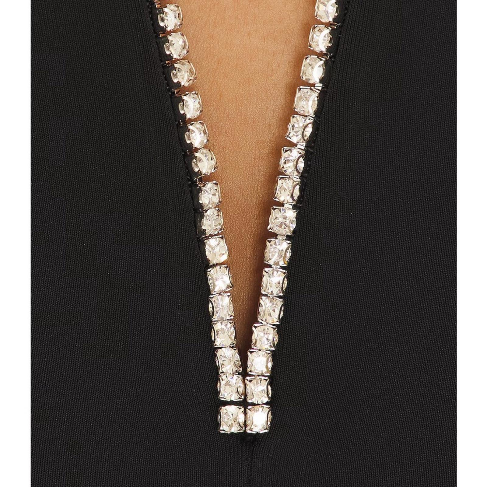 Good American Crystal Scuba Jumpsuit