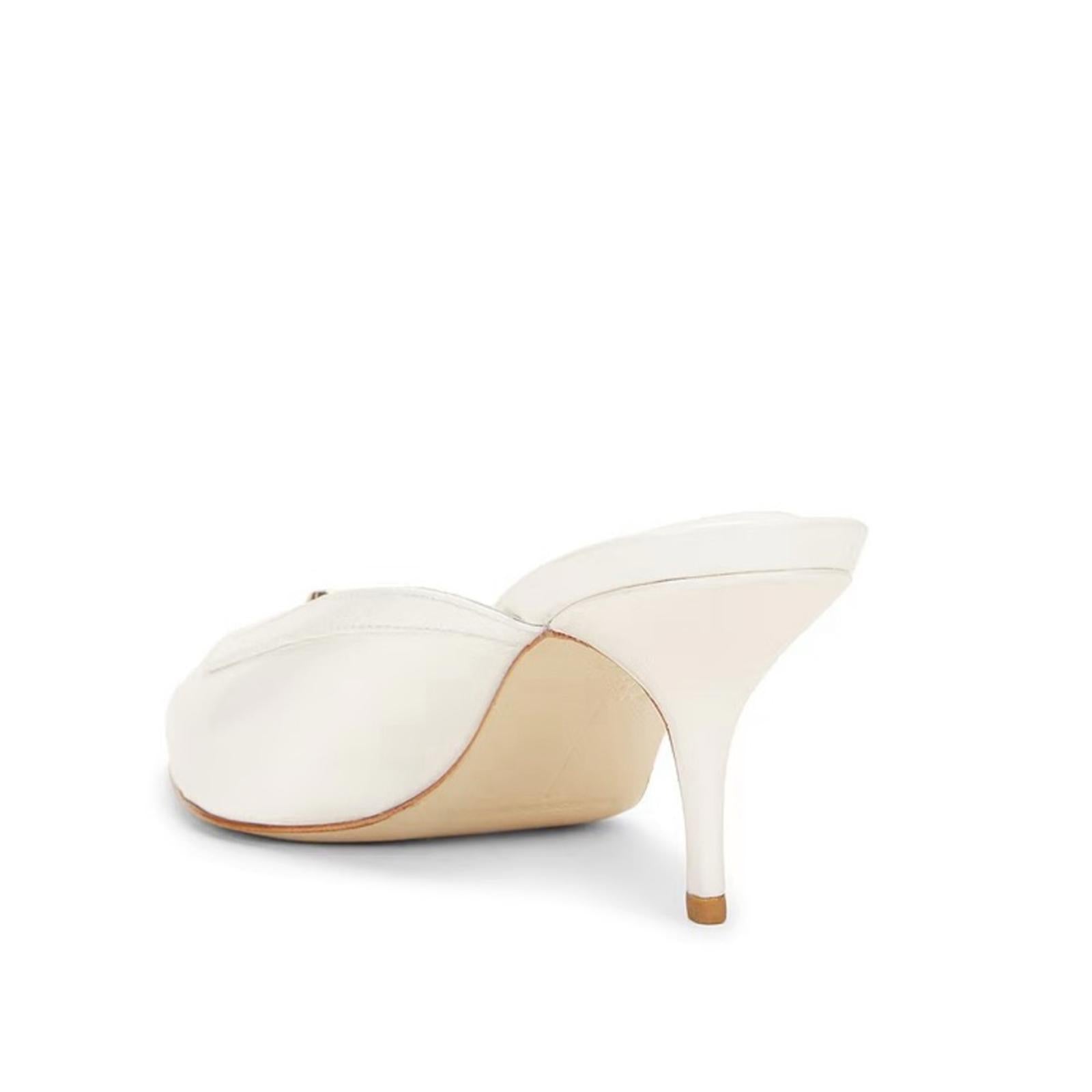 Black Suede Studio Moon 65 Mules