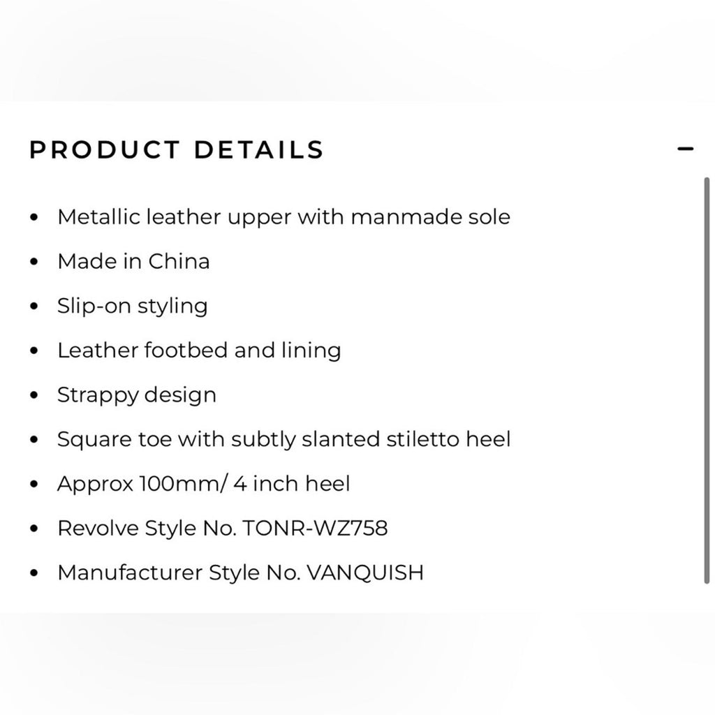 Tony Bianco Vanquish Mule