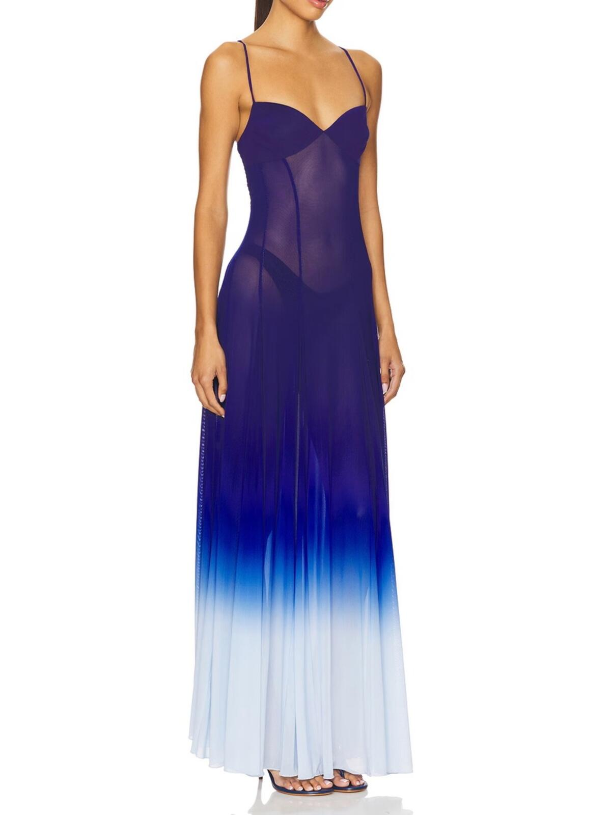 Leslie Amon Timeless Ombre Sea Dress