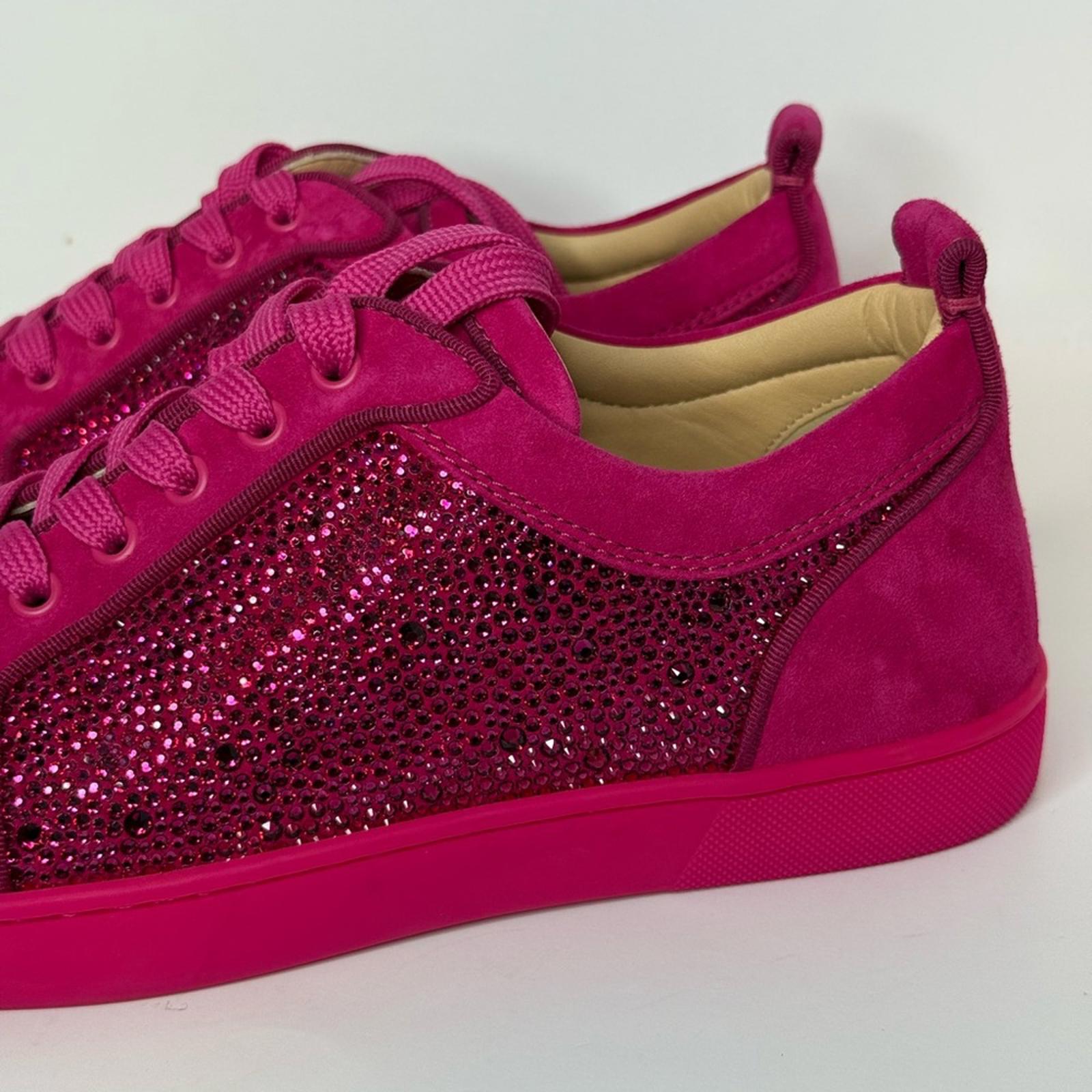Christian Loubotin Crystal Sneakers