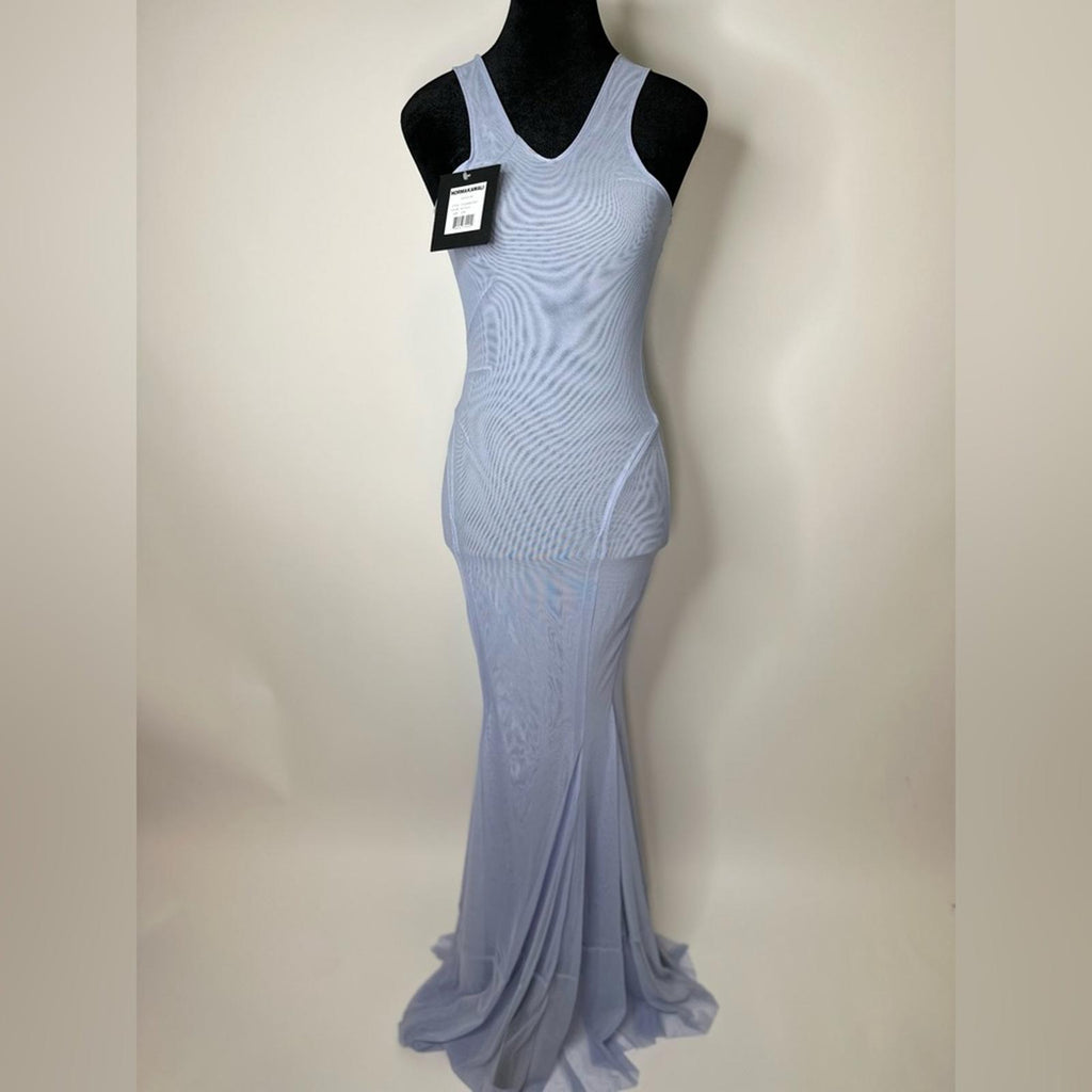Norma Kamali Racer Fishtail Gown
