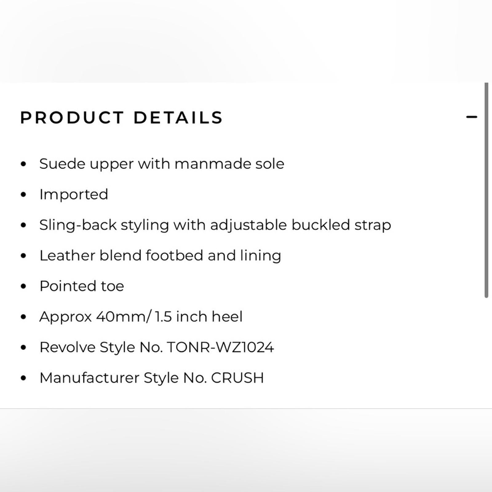 Tony Bianco Crush Slingback Pump