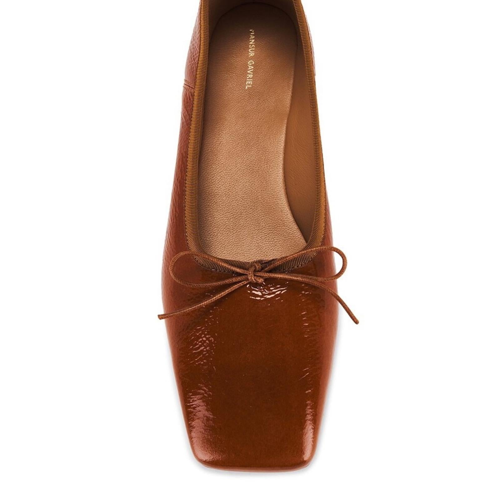 Mansur Gavriel Square Toe Ballerina Flats
