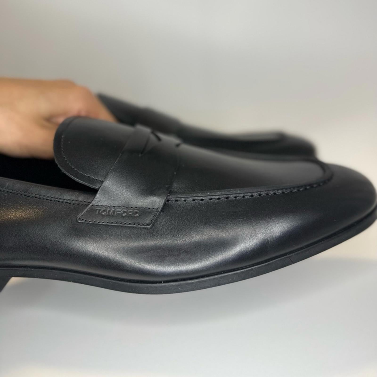 Tom Ford Smooth Leather Sean Penny Loafer Men