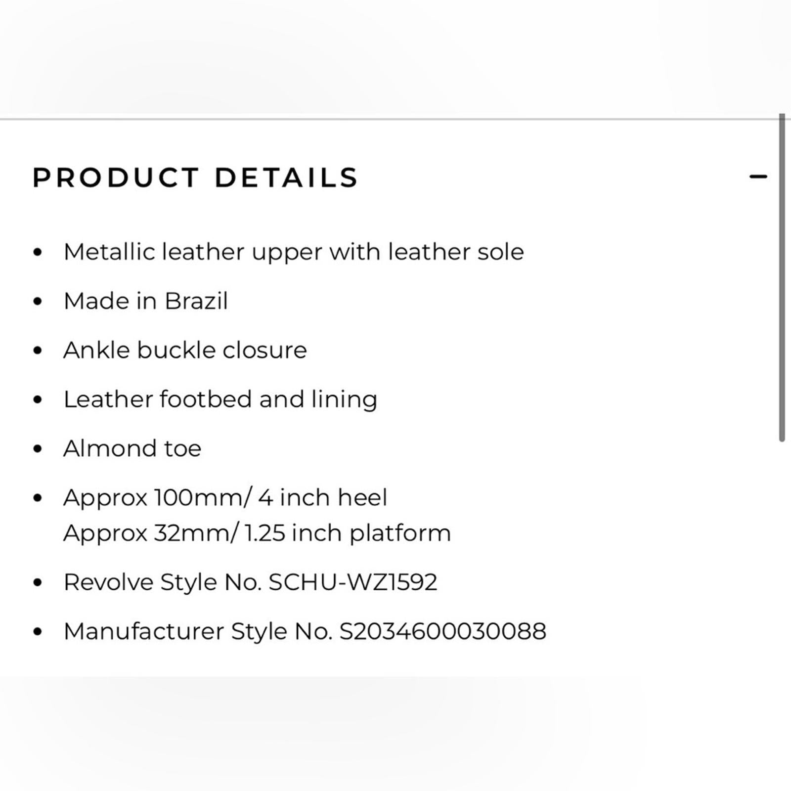 Schutz Keefa Platform Heel