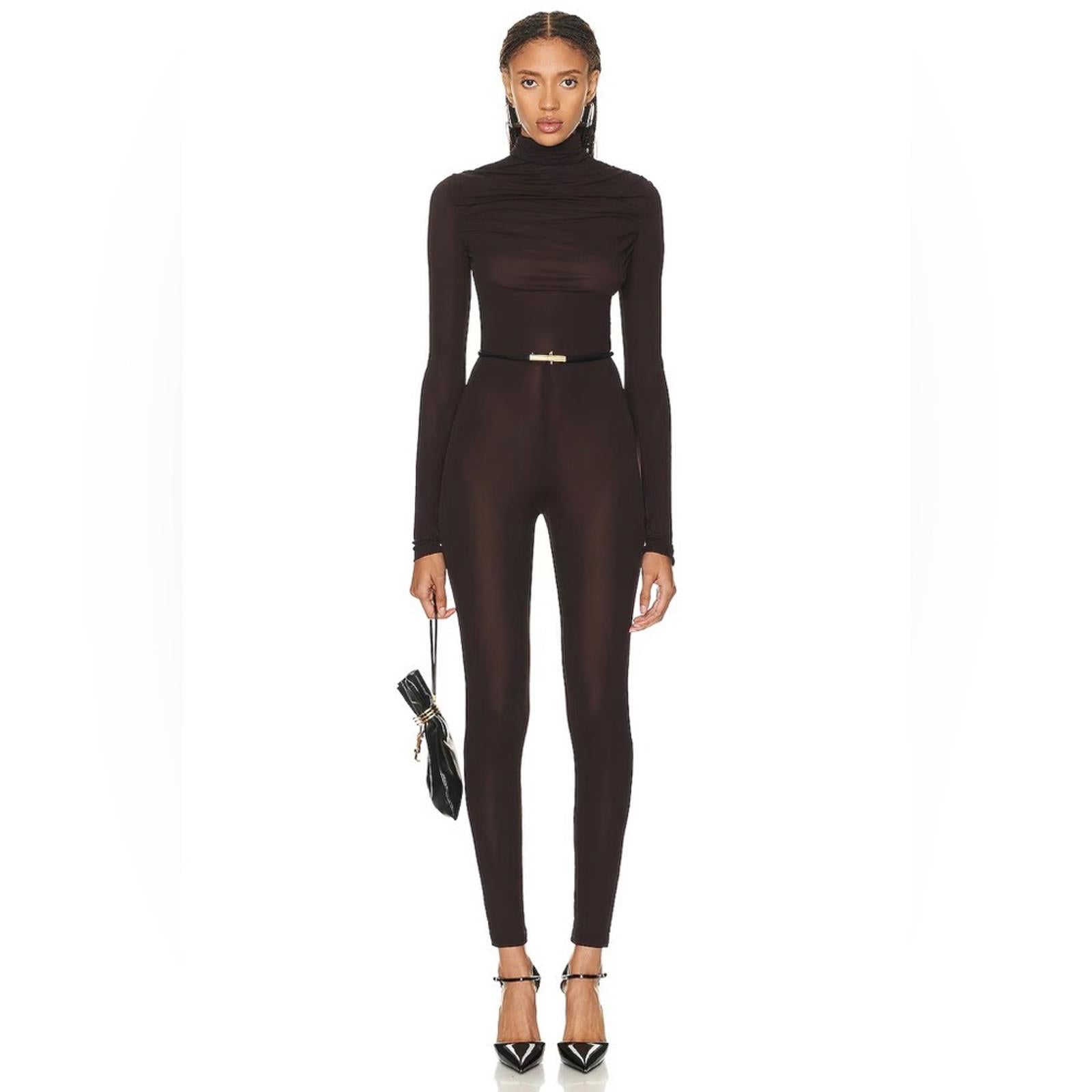 Saint Laurent Turtleneck Jumpsuit