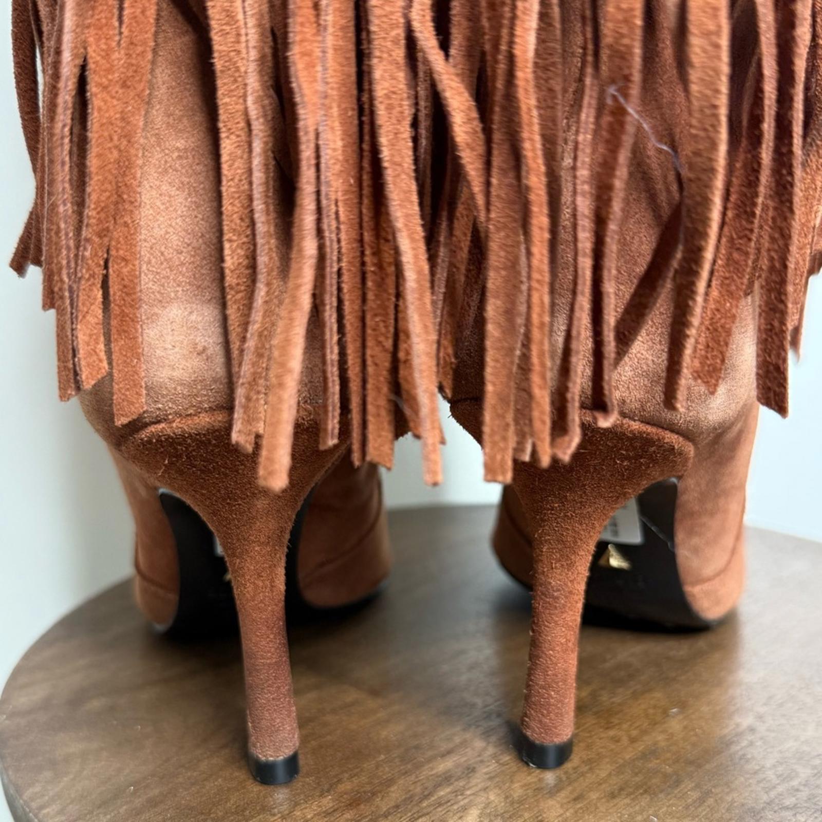 Schutz Raffaela Up Fringes Boots