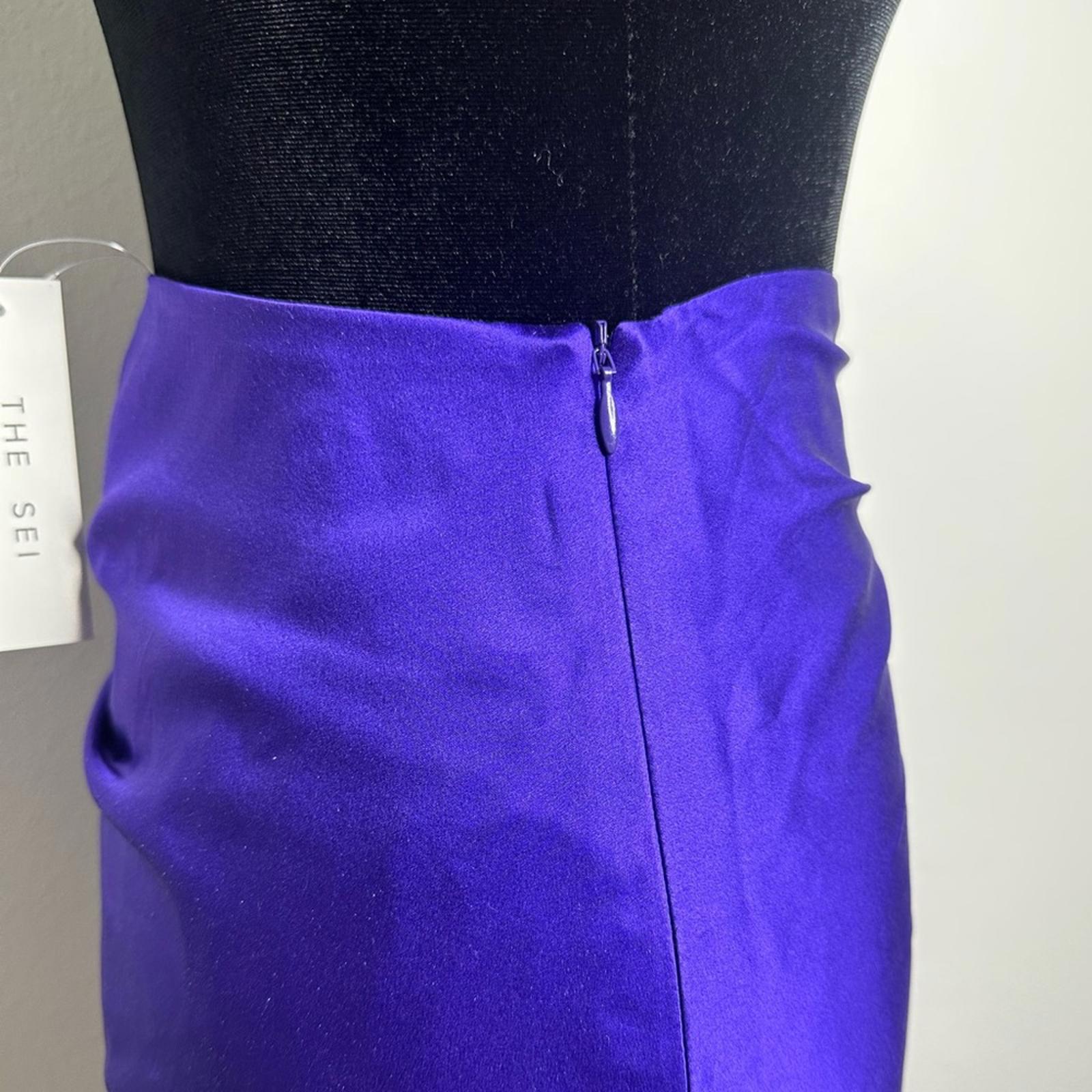 The Sei Ruched Mini Skirt