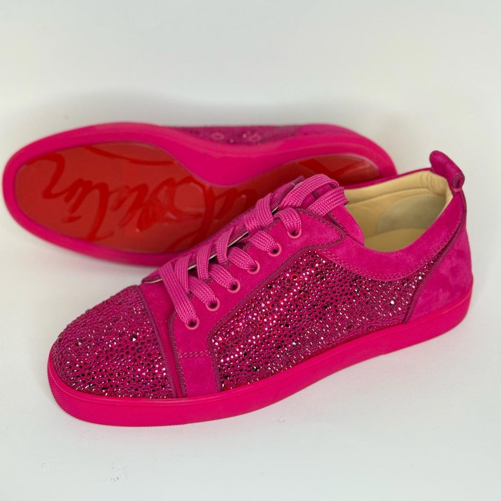 Christian Loubotin Crystal Sneakers