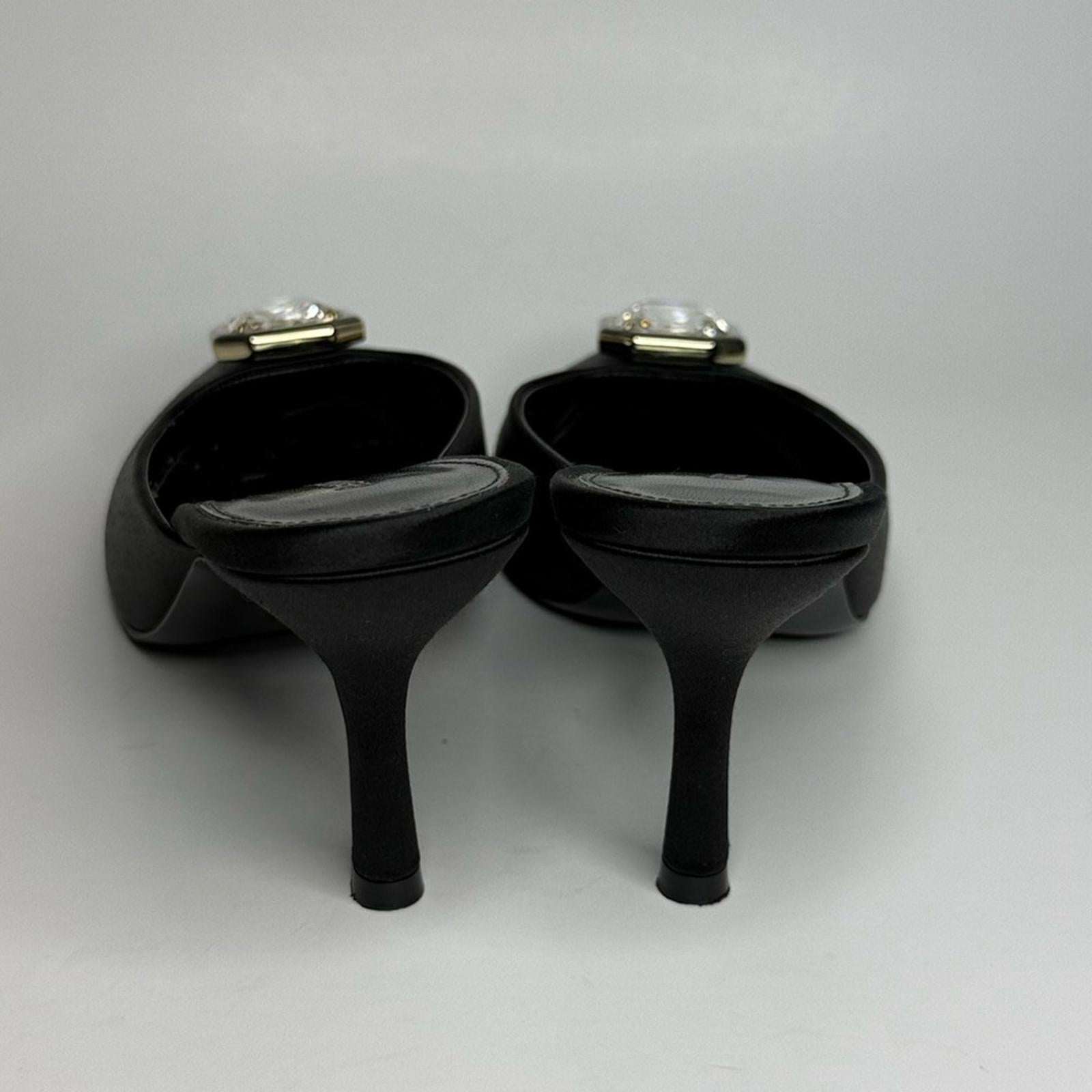 Retrofete Francesca Satin Kitten Mule