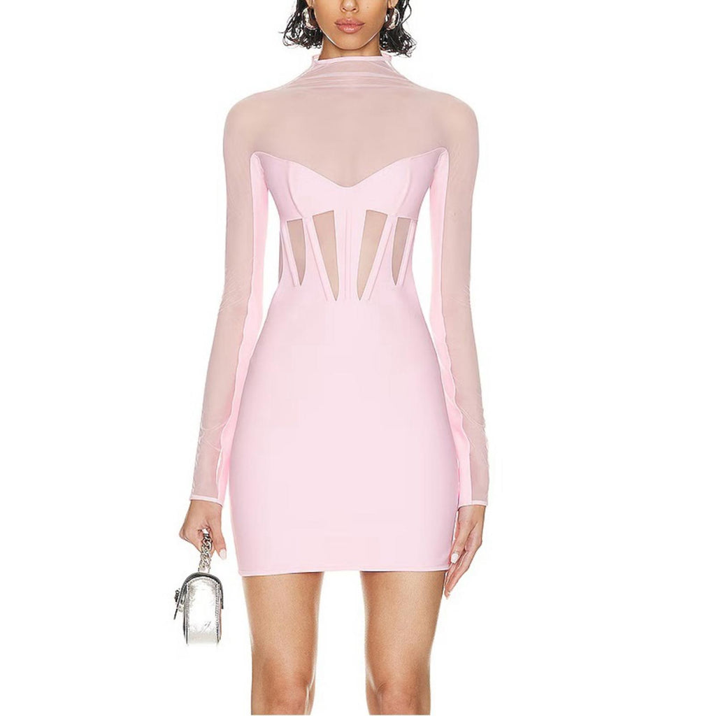 Mugler Laser Cut Dress Corset