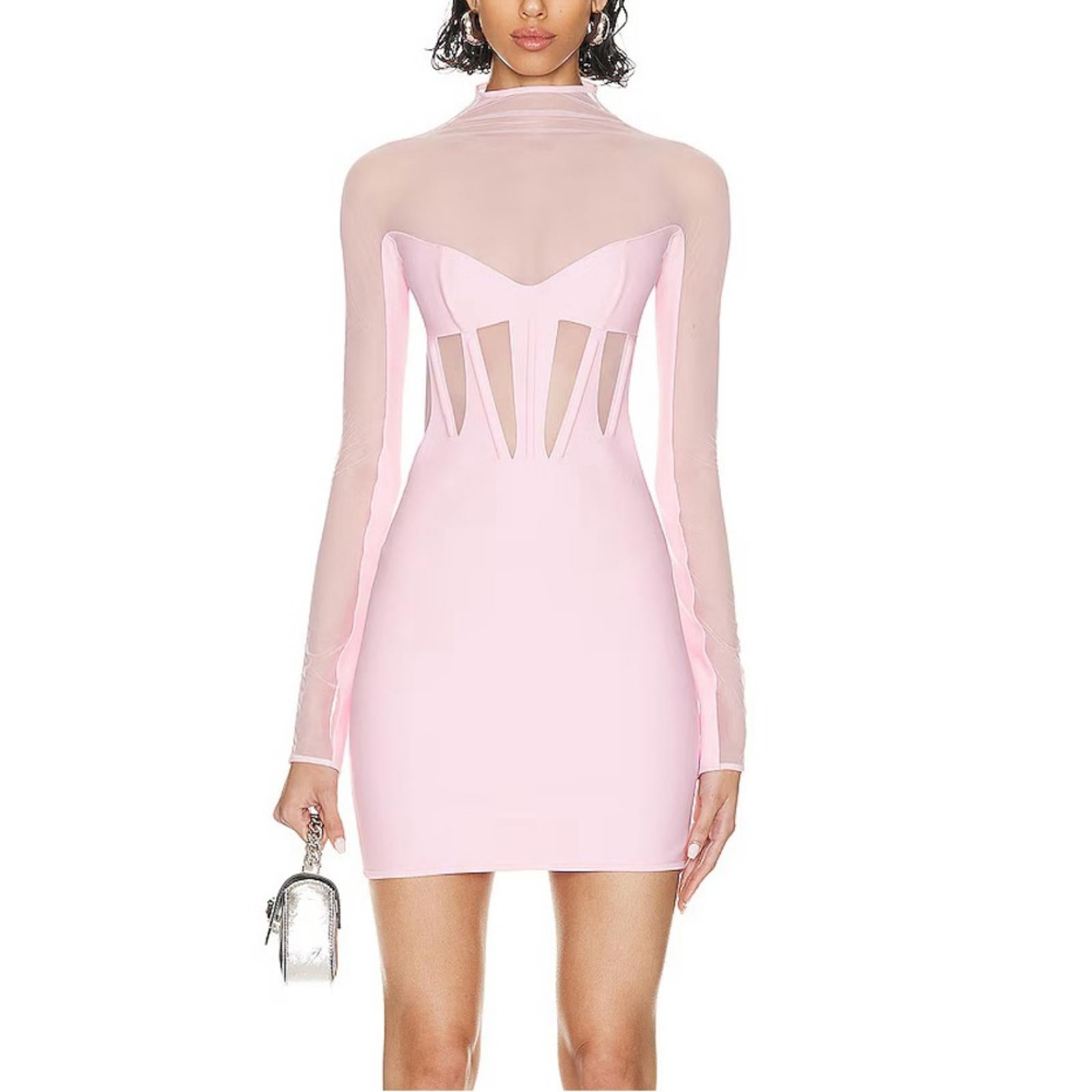 Mugler Laser Cut Dress Corset