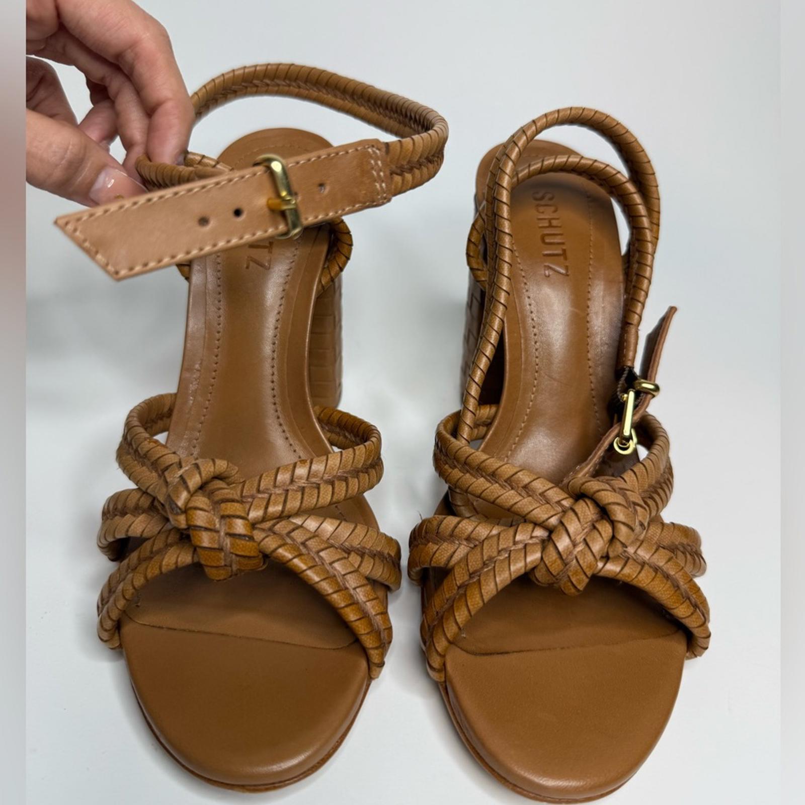 Schutz Kareena Woven Sandal