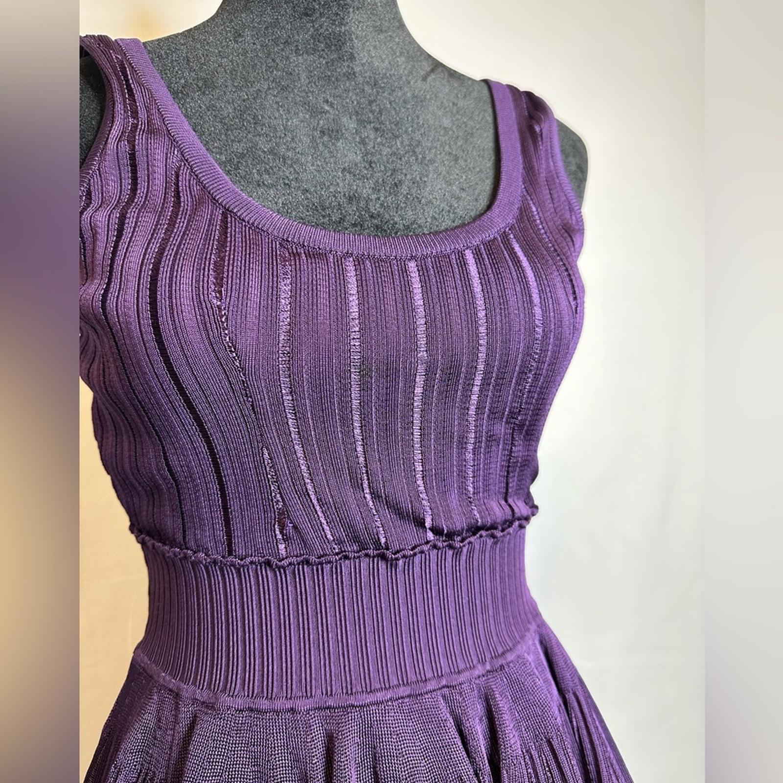Alaia Fluid Skater Dress