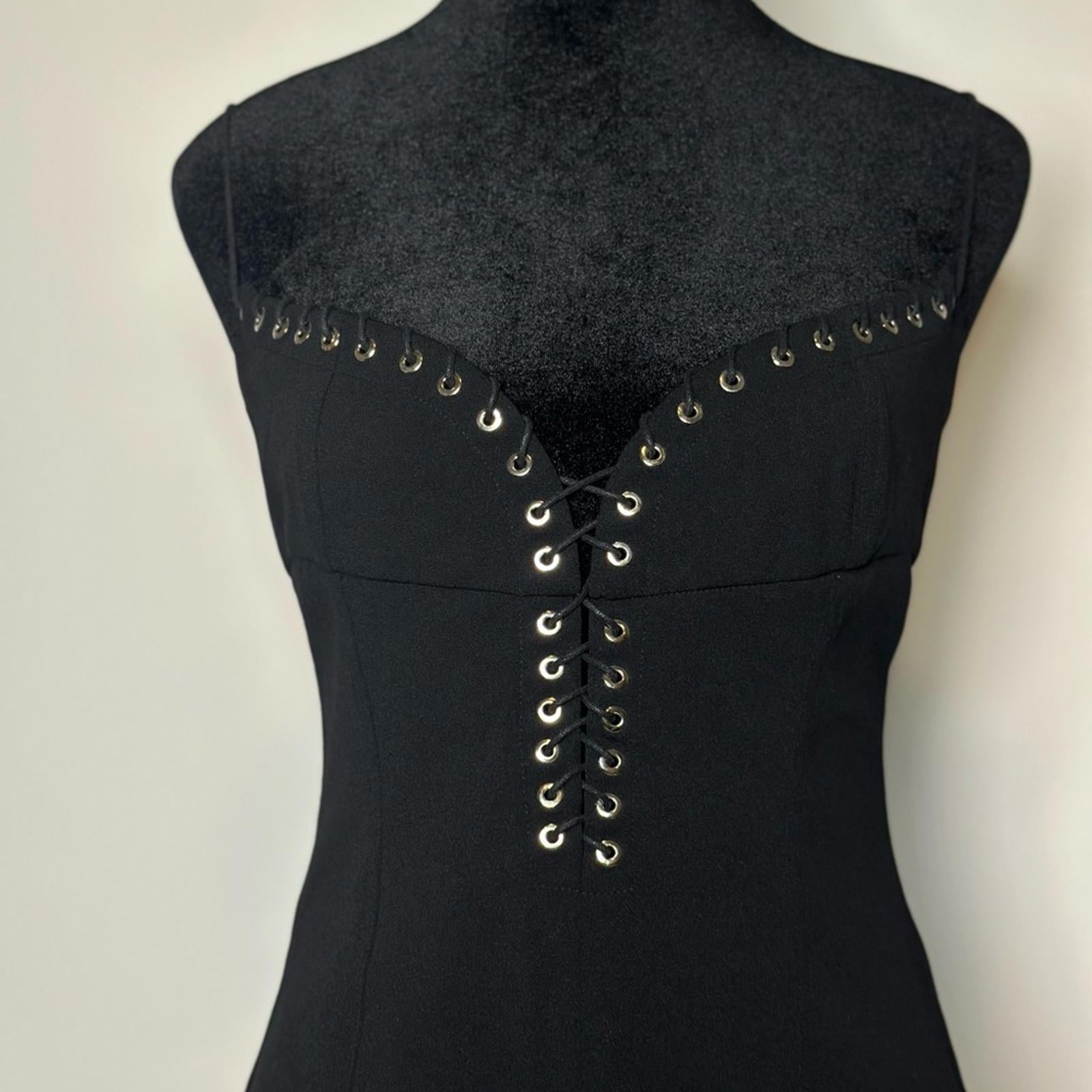 Ludovic De Saint Sernin Cleavage Long Dress