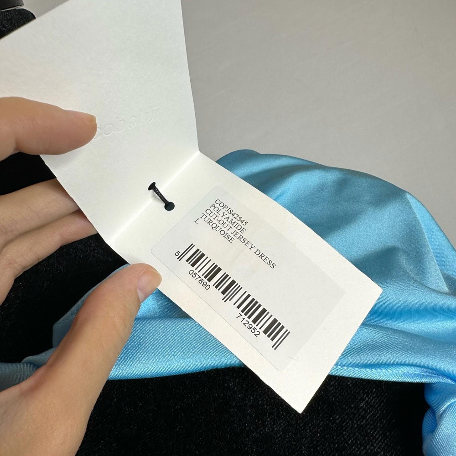 Coperni Cut Out Jersey Dress