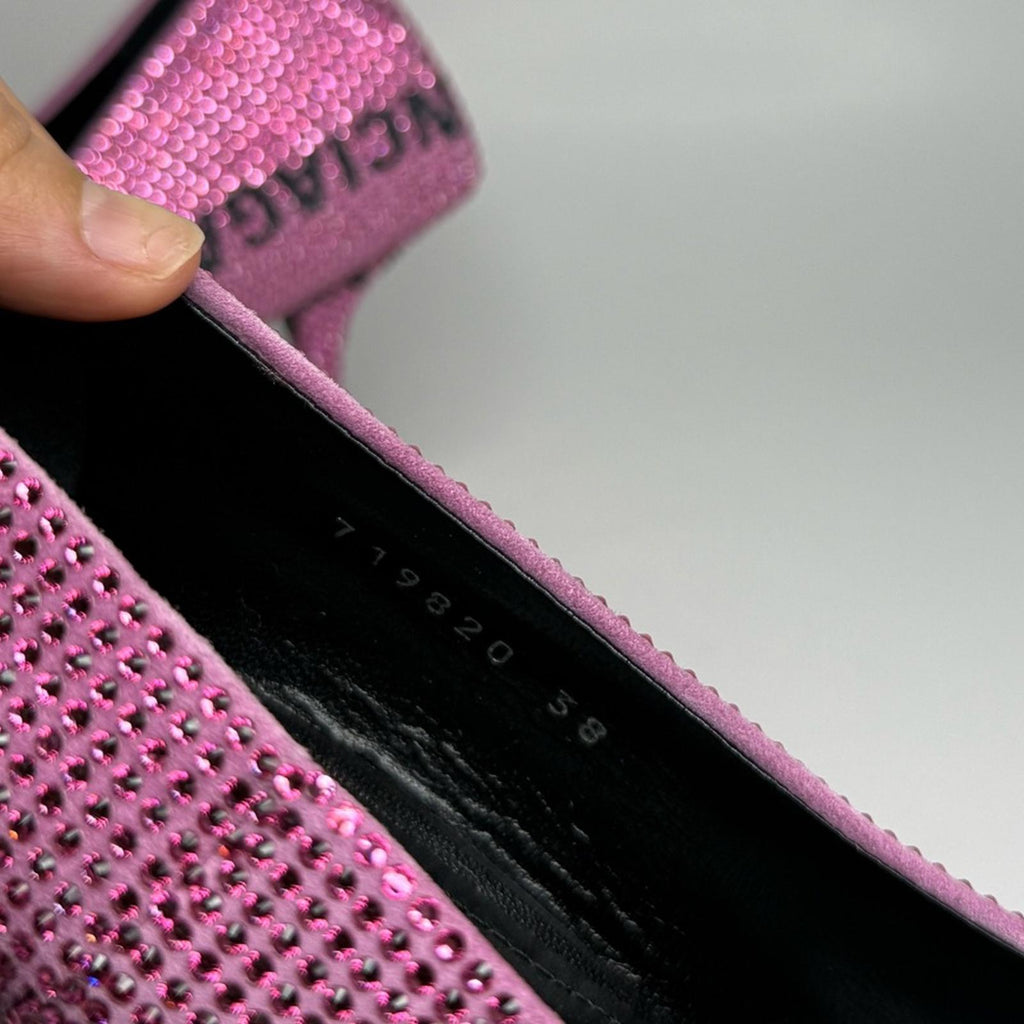 Balenciaga Square Knife Embellished Pumps