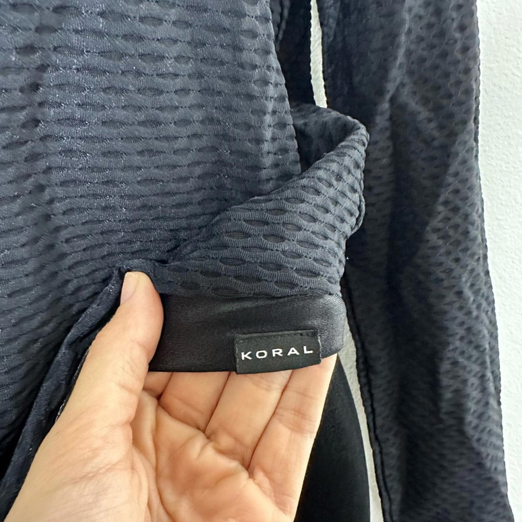 Koral Sofia Netz Pullover