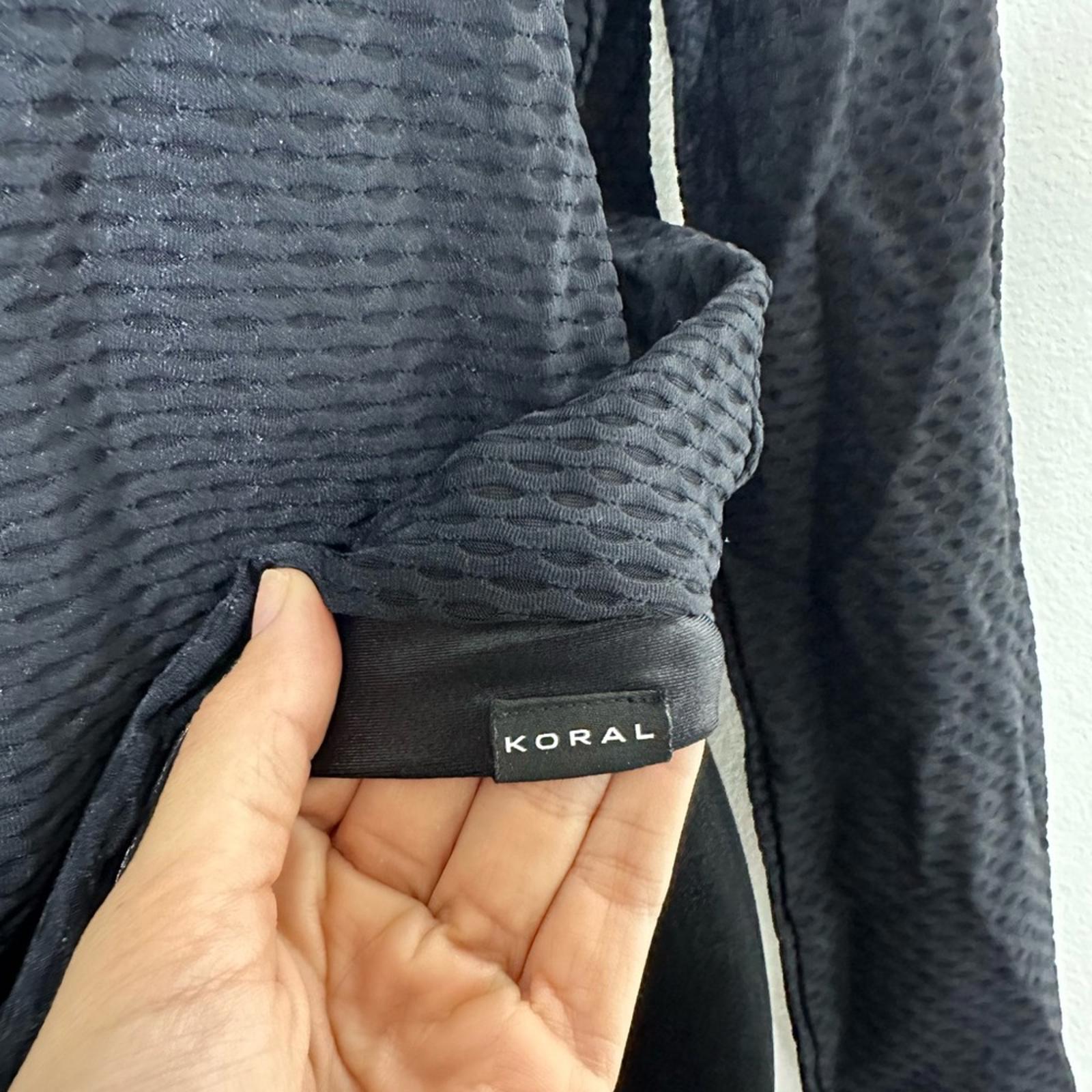 Koral Sofia Netz Pullover
