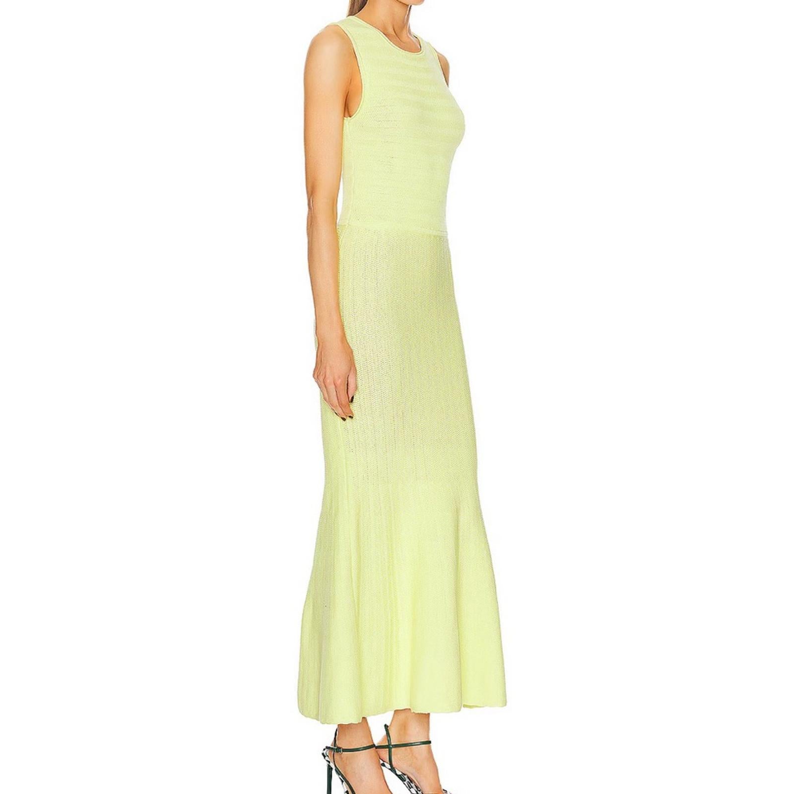 AKNVAS Amelie Cotton Knit Midi Dress