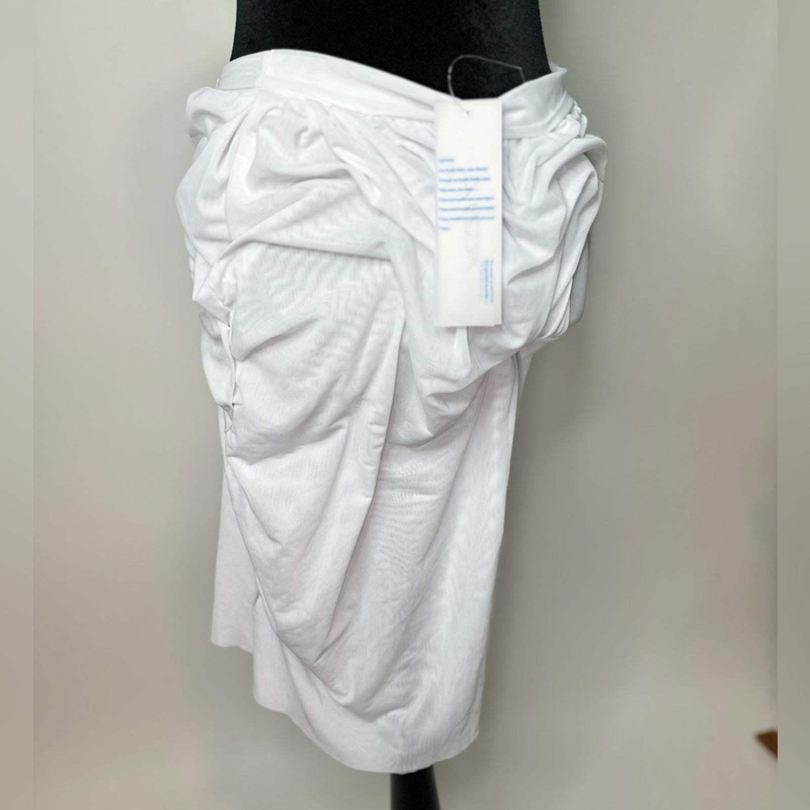 Di Petsa Wetlook Midi Skirt