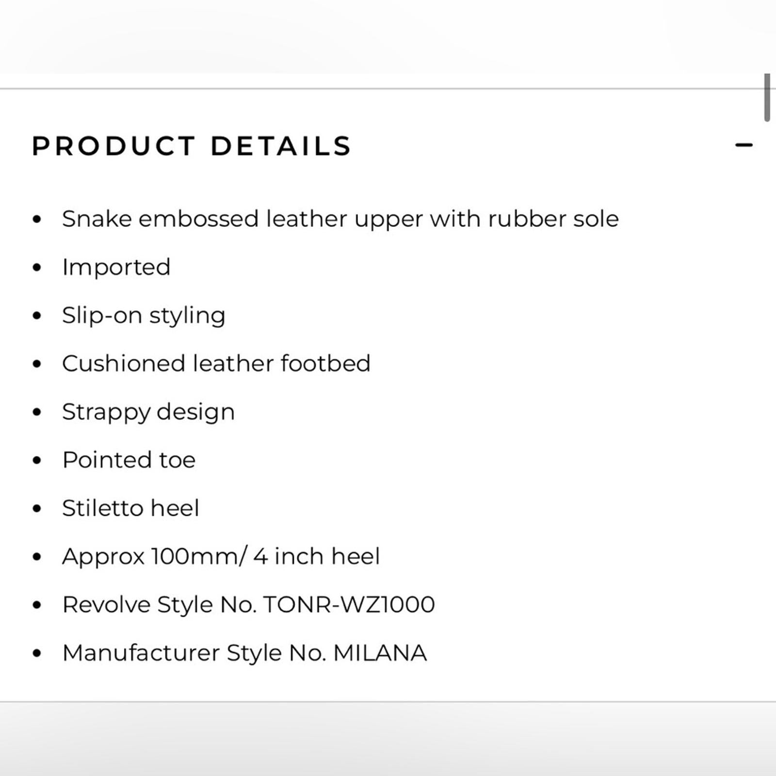 Tony Bianco Milana Sandal