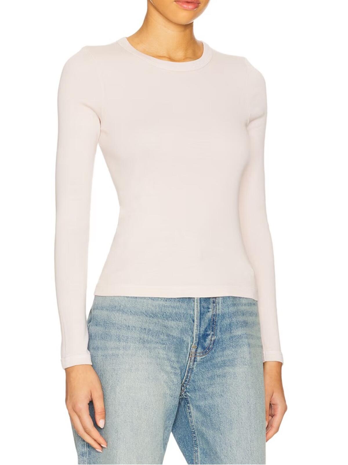 Enza Costa Supima Cotton New Classic Long Sleeve Tee