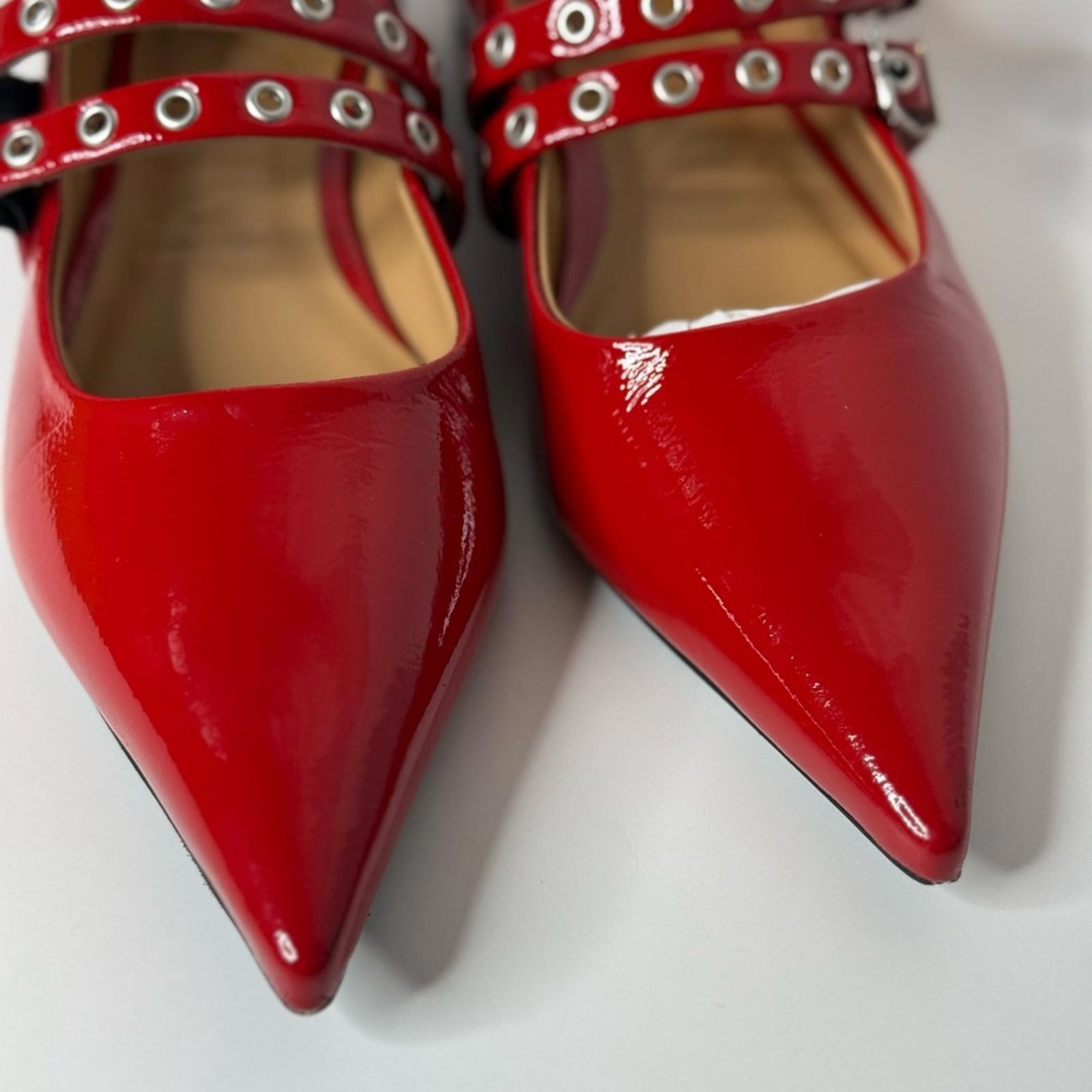 Ganni Eyelets Ballerina