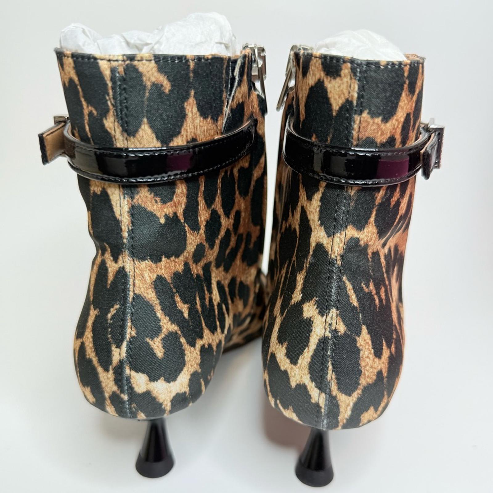 Ganni Eyelets Kitten Heel Boots