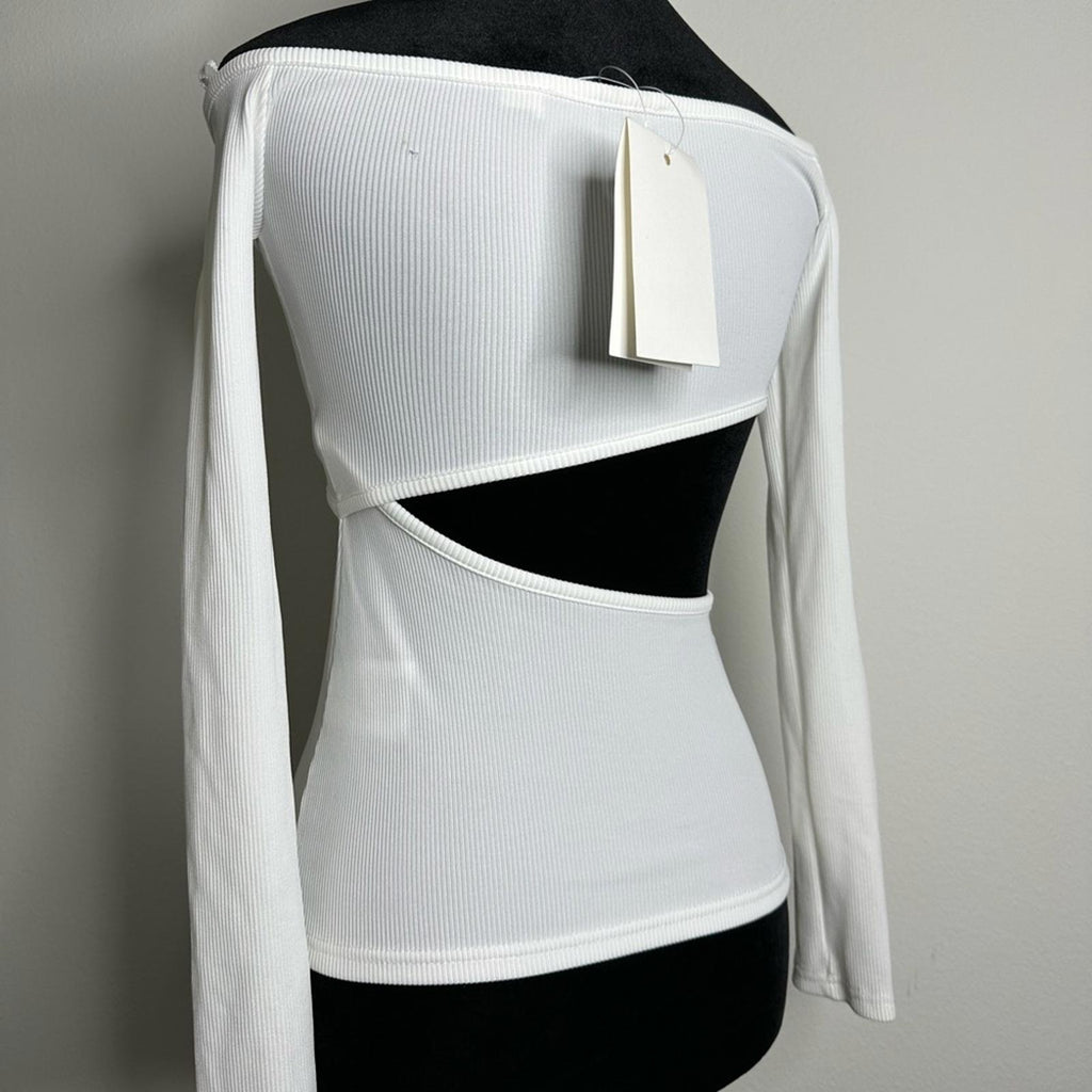 Christopher Esber Distorted Quarz Shoulderless Top