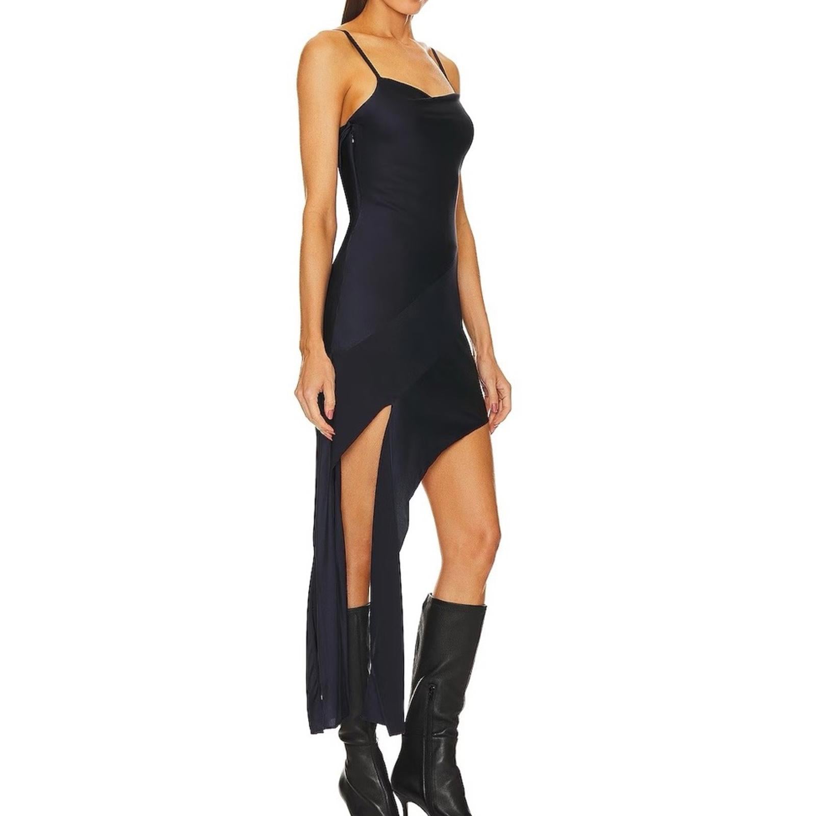 Helmut Lang Slash Slip Dress