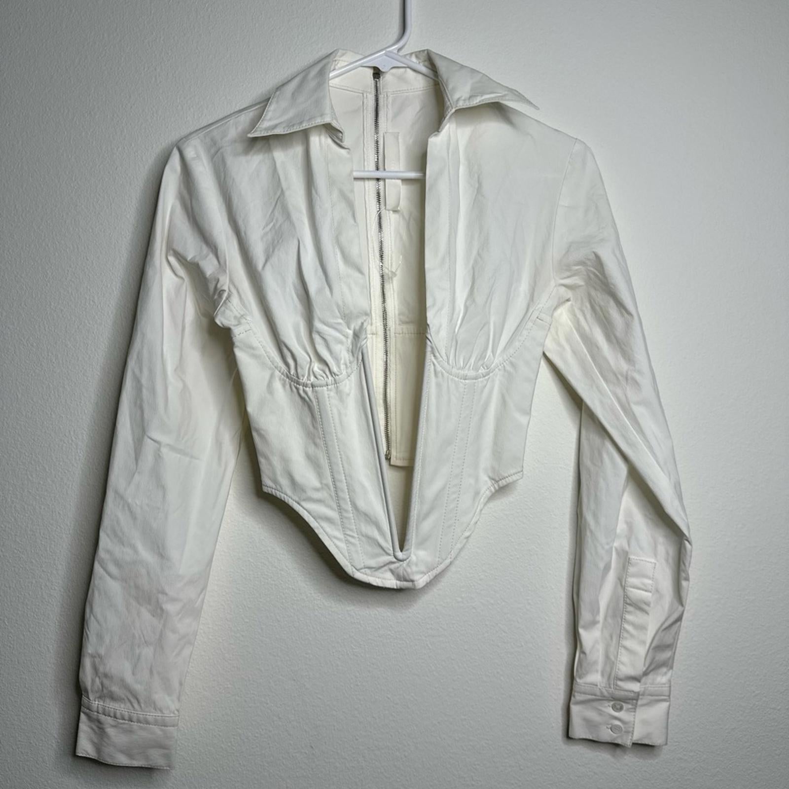 Dion Lee V Wire Corset Shirt