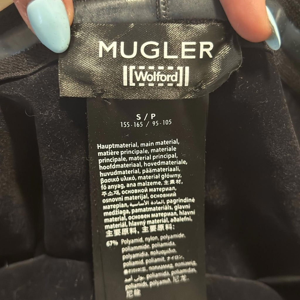Wolford x Mugler Flock Shaping Leggings