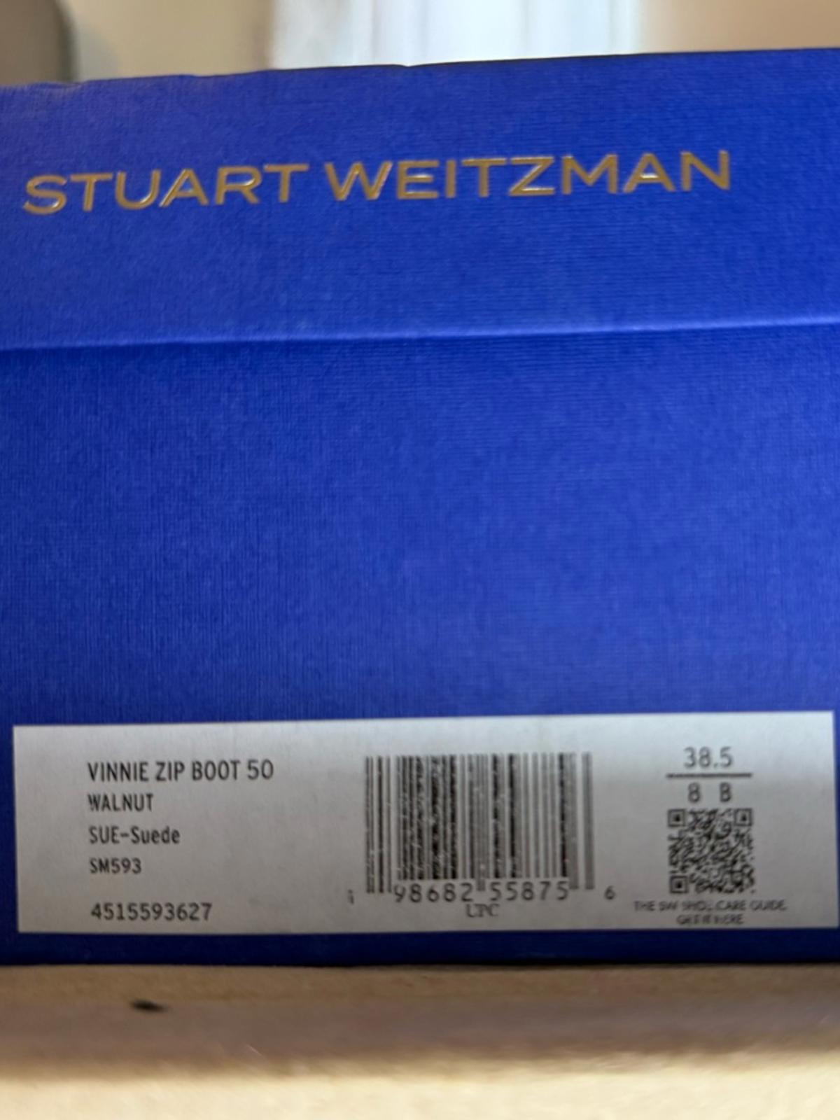 Stuart Weitzman Vinnie Zip Boot 50