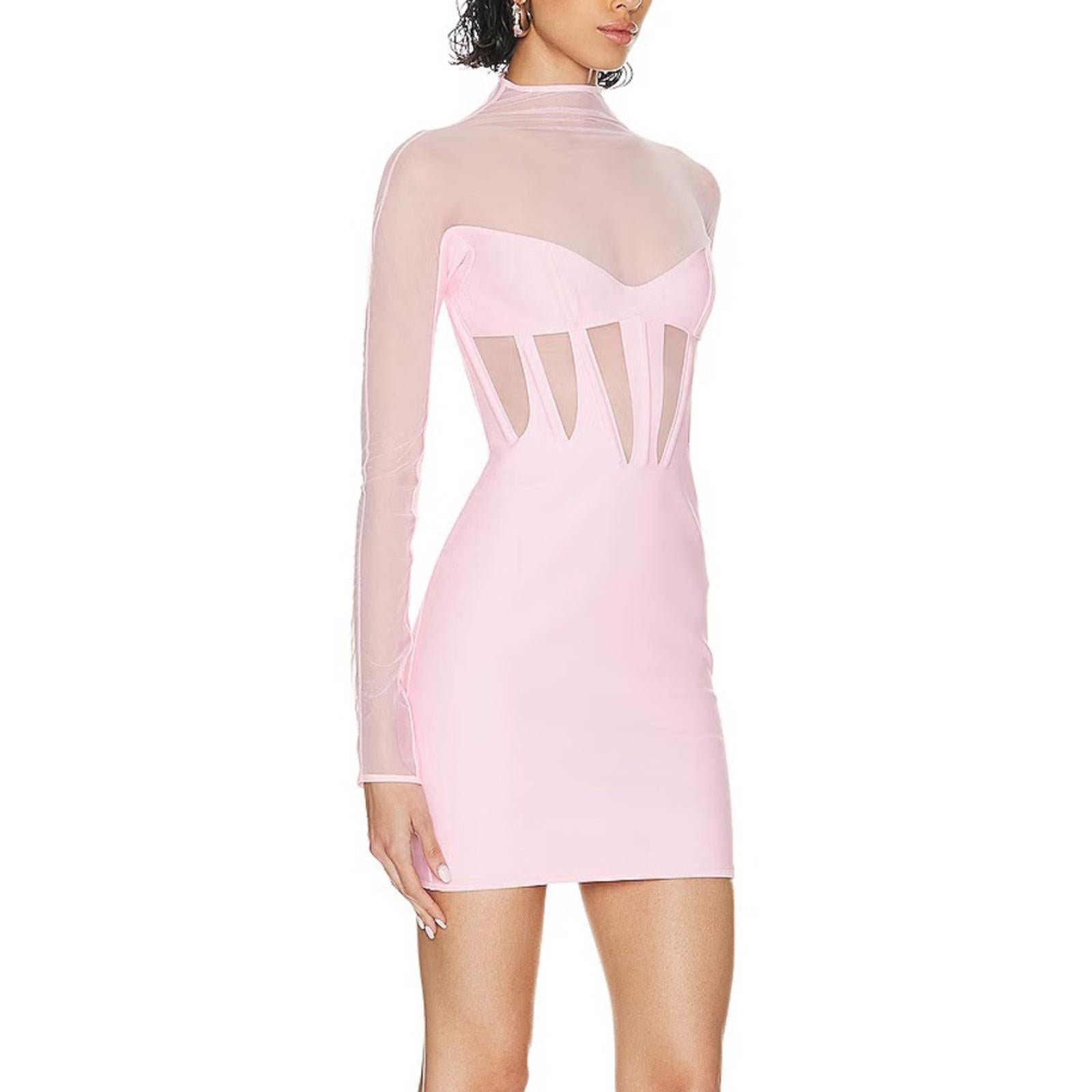 Mugler Laser Cut Dress Corset