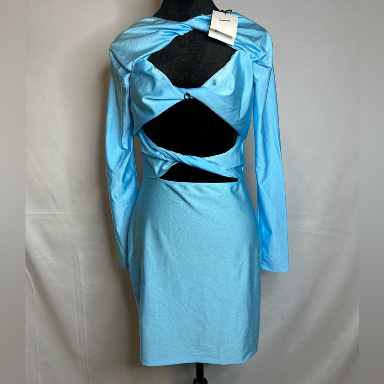 Coperni Cut Out Jersey Dress