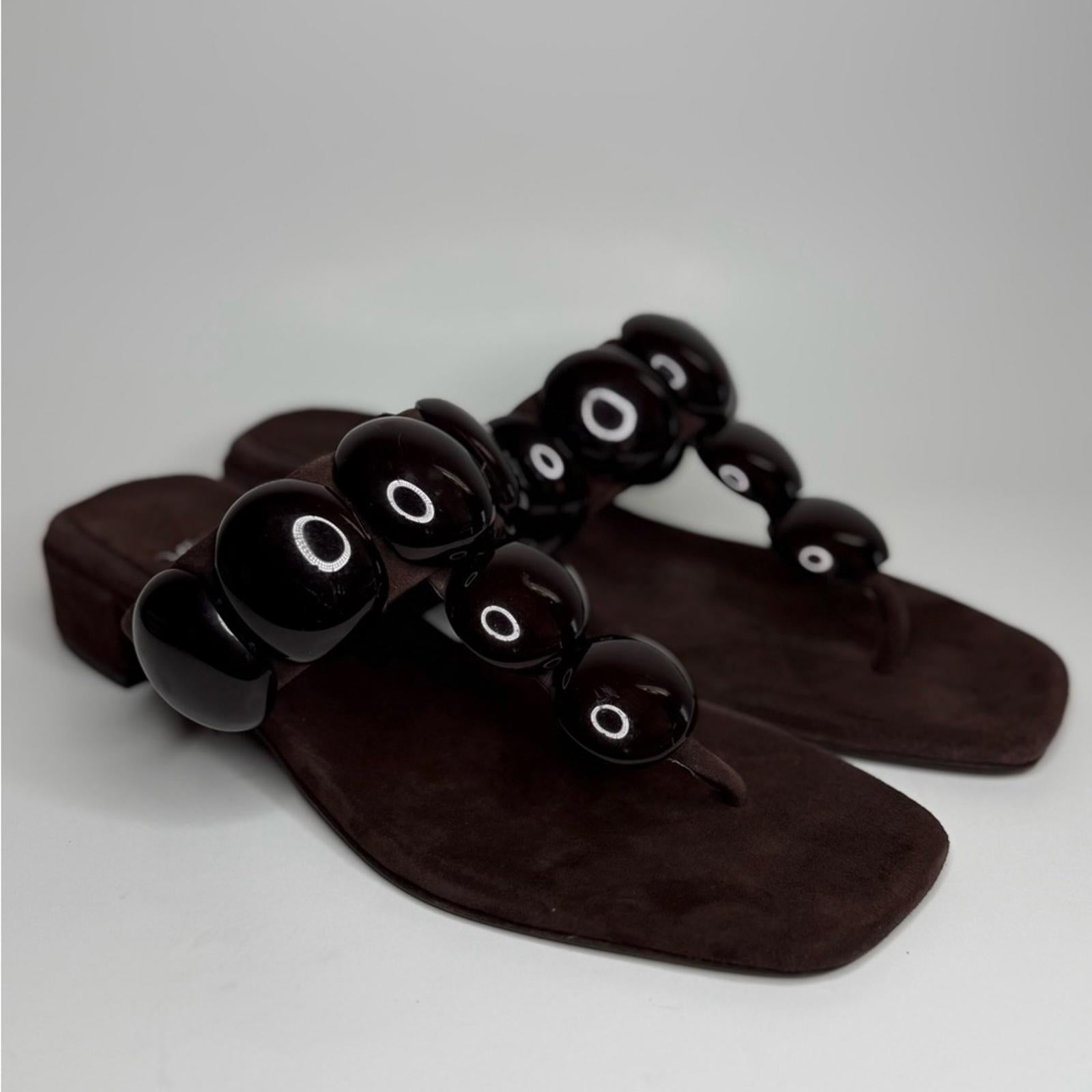 Jeffrey Campbell Espresso Sandals