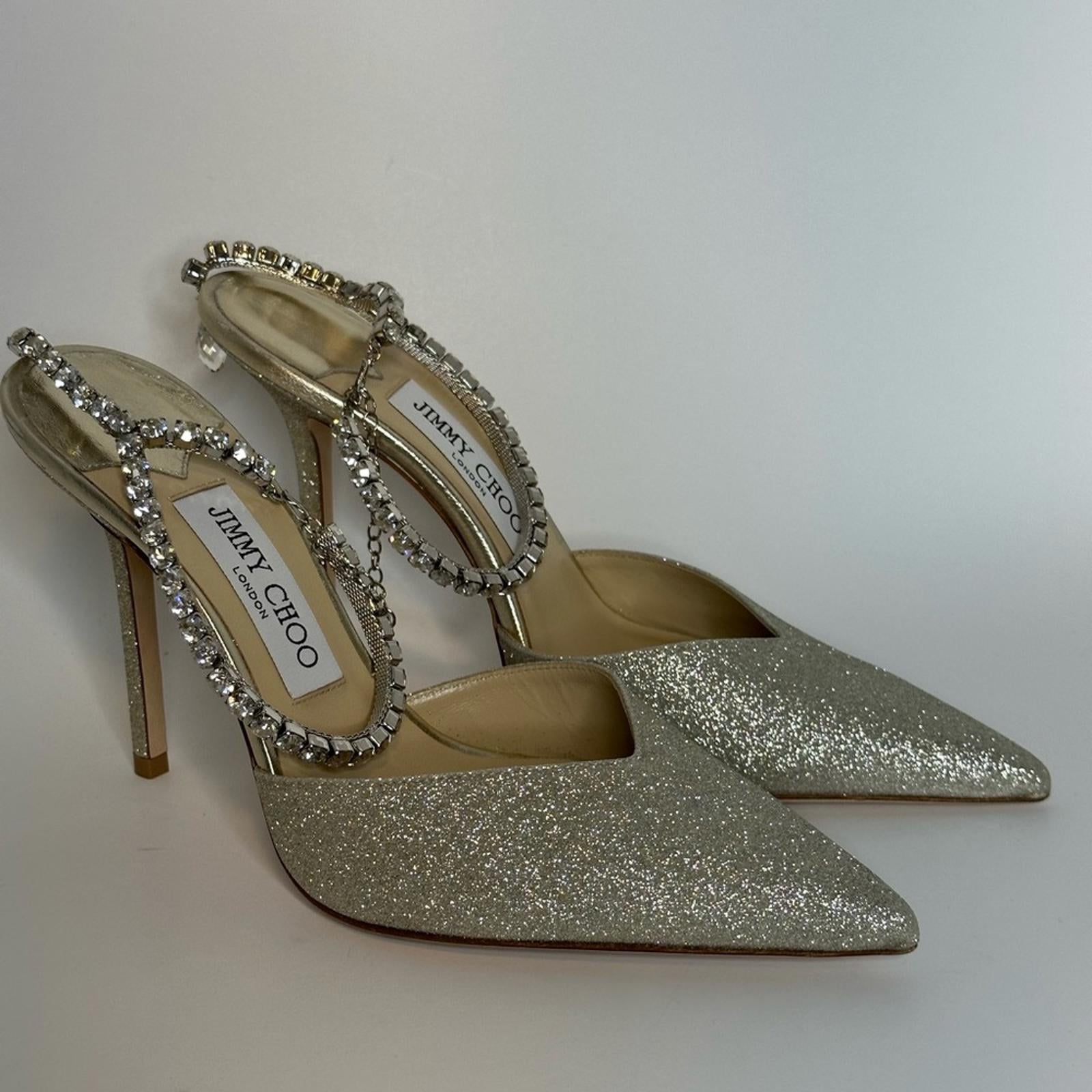 Jimmy Choo Saeda 100 Heels